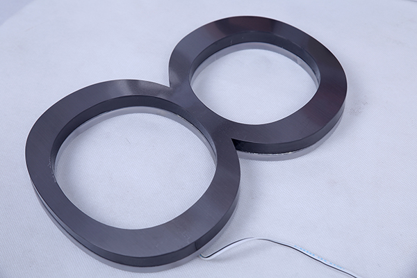 精品背光字<br><h5>不锈钢电镀黑钛金拉丝背扣亚克力</h5>